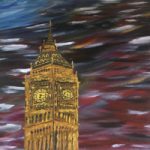 Big Ben – London Landmark – Petersfield Hampshire Artist Mahmood Roostaei