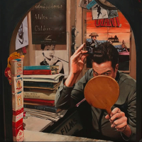 CinemaTicket Booth – Lymington Hampshire Fine Artist Will Rochfort