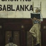 Cinema Billboard – Film Casablanca – Lymington Hampshire Artist in Oils William Rochfort