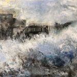 Winchester Hampshire Artist – Seascape – Storm – Karen Eames