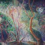 Spring Trees – Hampshire Fine Artist and Art Tutor Nicholas Walsh