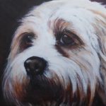 Pet Portrait – Dog – Bella – Petersfield Arts & Crafts Society Artist Alison Udall