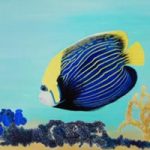 Angel Fish – Fareham Art Group Artist Sylviane Thomas